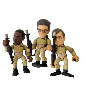 Ghostbusters The Loyal Subjects Figure Lot of 3 Dr. Peter Venkman Mini
